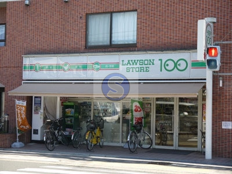 コンビニ　ローソンストア100今出川大宮店（コンビニ）まで156m