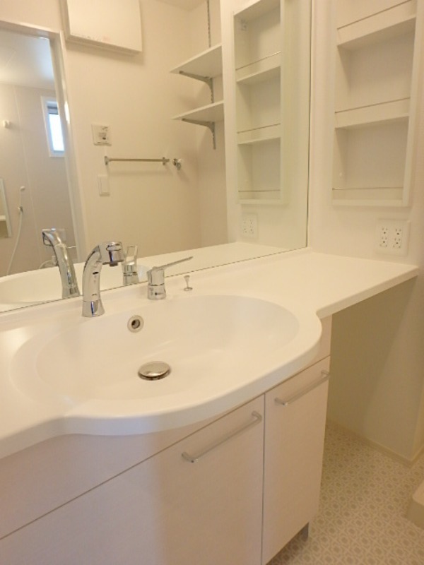 洗面設備　図面と現状に相違がある場合には現状を優先