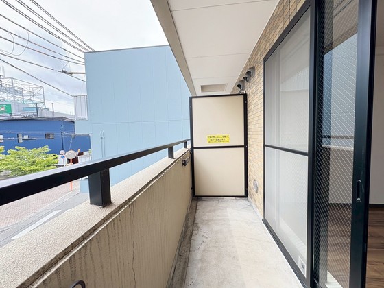 バルコニー　※別部屋の写真です