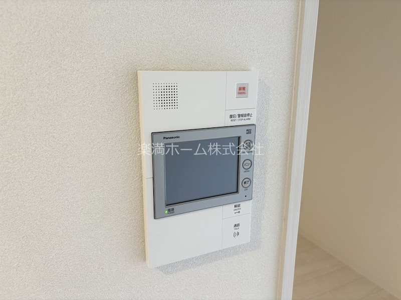 セキュリティ　モニターホンで安心♪