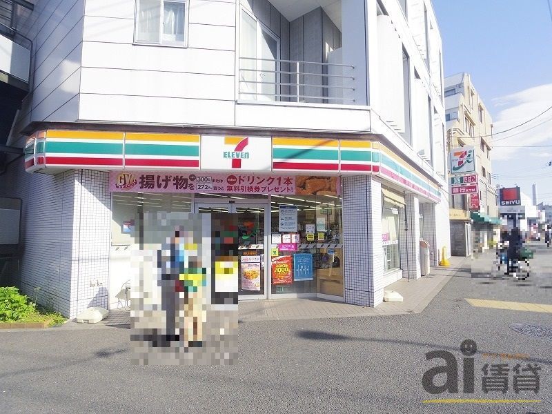 コンビニ　セブンイレブン東大和市駅南店（コンビニ）まで670m