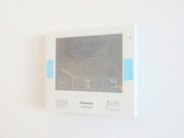 セキュリティ　モニター付きインターホンです♪