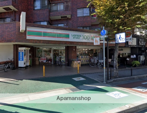 コンビニ　ローソンストア１００（コンビニ）まで422m