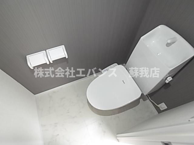 トイレ　ゆったりとした空間のトイレです