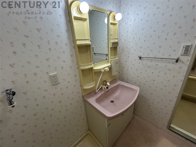 洗面設備　独立洗面台つき！