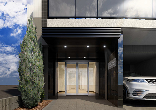 建物外観　外観は落ち着いています