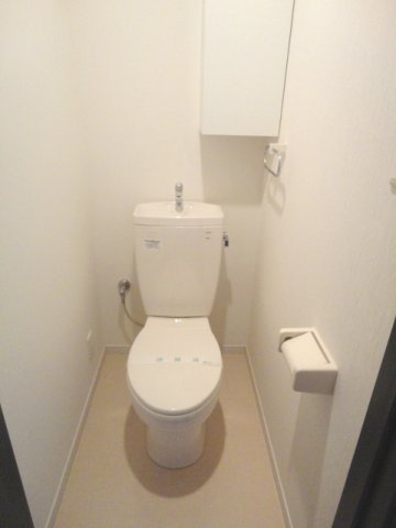 トイレ　ゆったりとした空間のトイレです