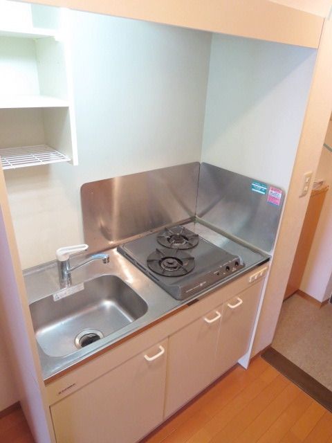 キッチン　★2口ガスコンロのシステムキッチン★