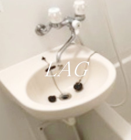 洗面設備　洗面台です。