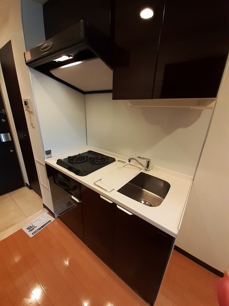 キッチン　ガス２口＋グリル