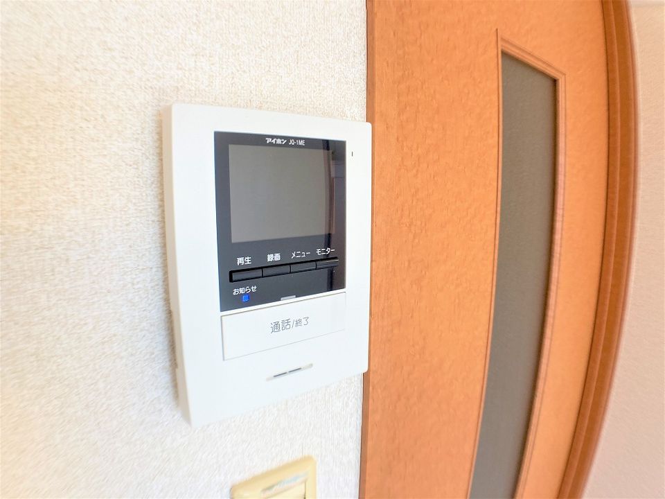 セキュリティ　モニター付きインターフォン