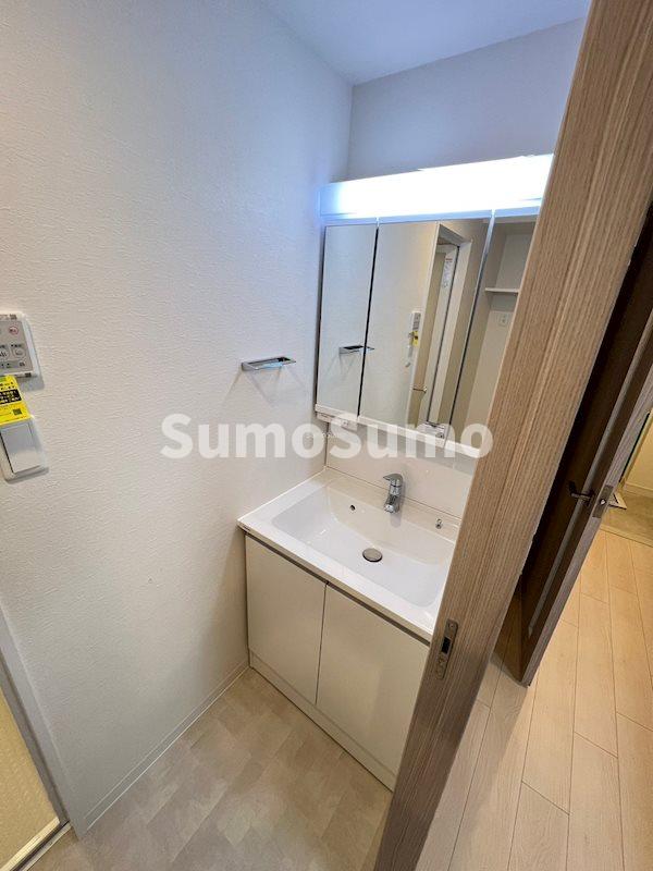 洗面設備　洗面所です