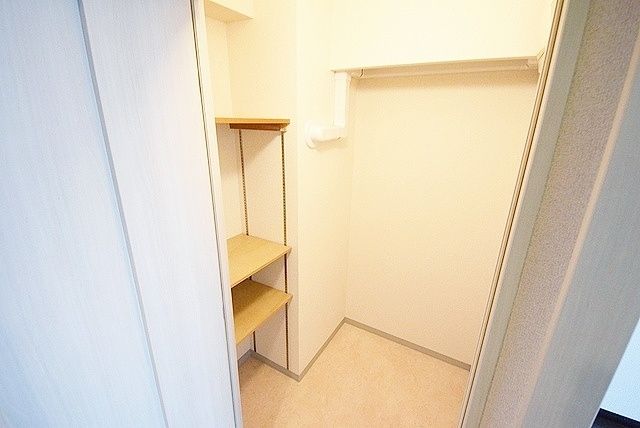 収納　ウォークインクローゼット