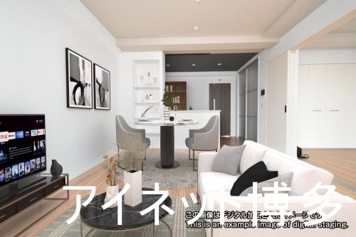 居室・リビング　広々リビングでゆったりくつろげます