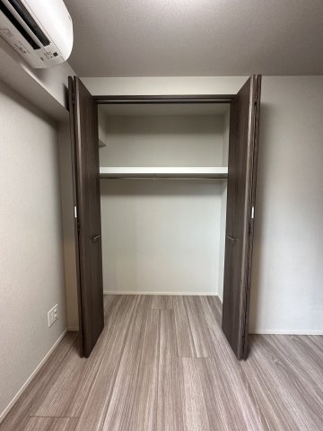 収納　たっぷりとした収納スペースです