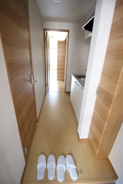 その他部屋・スペース　玄関から見た居室