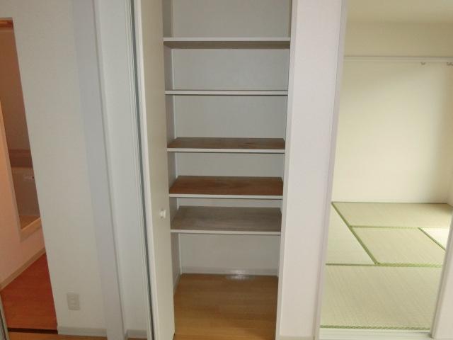 収納　意外と重宝しそうなスペース^^