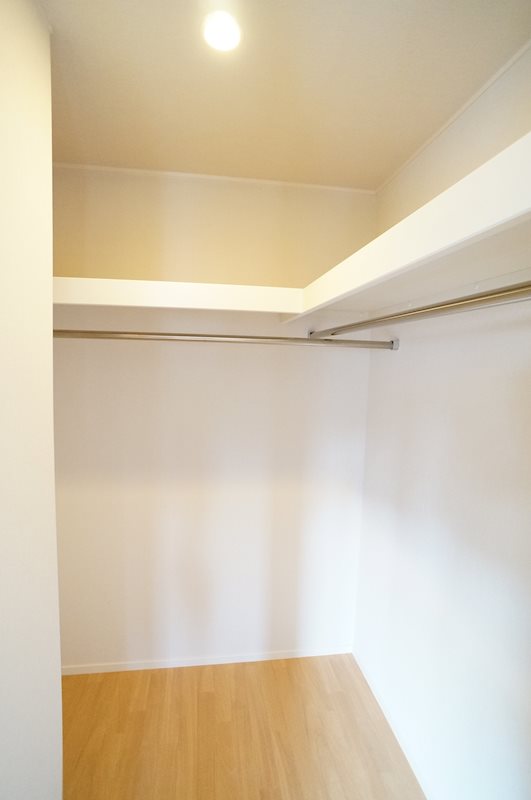 収納　ウォークインクローゼット！