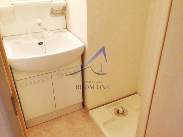 洗面設備　洗面台です。