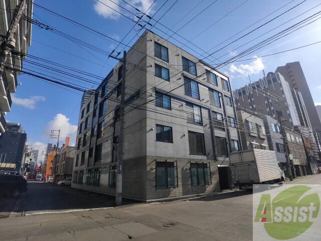 建物外観　札幌市中央区南８条西「インダスカル」