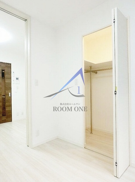 収納　ウォークインクローゼットです。