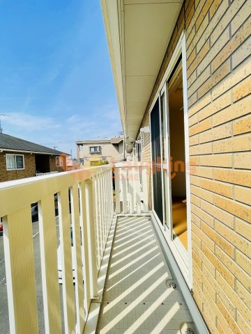 バルコニー　バルコニーがあります