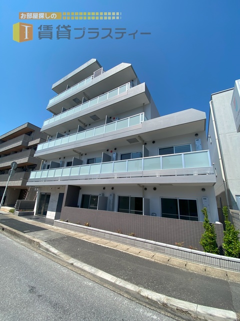 建物外観　インターネットも無料の設備が充実した新築マンション登場。