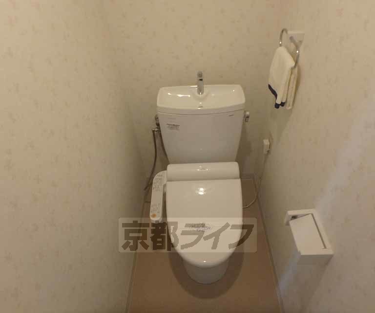 トイレ　お掃除も忘れずに