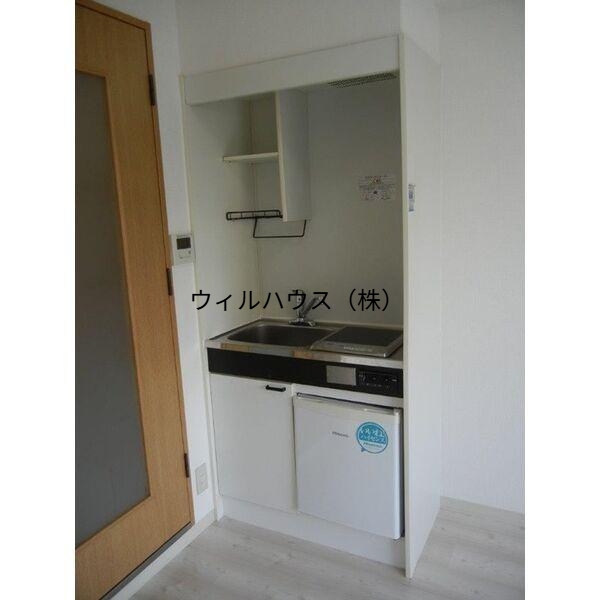 キッチン　１口電気コンロ付き！