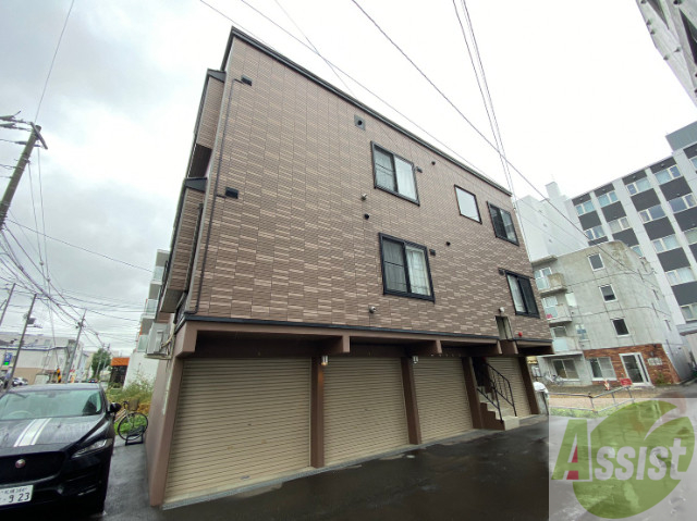 建物外観　中央区南９条西「ラングキューベル」