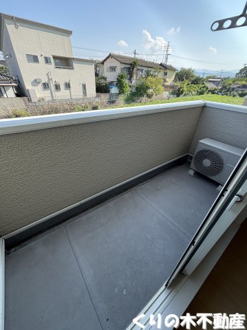 バルコニー　反転タイプのお部屋です（現況を優先します）