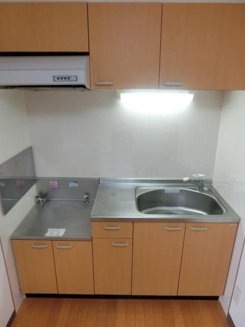 キッチン　２口ガスコンロ設置可です