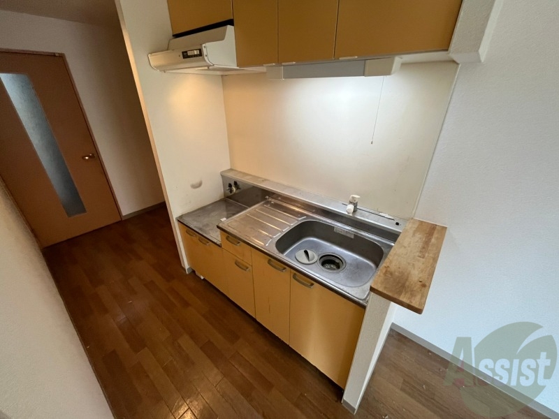 キッチン　キッチンはスペースも広々していて使いやすそうですよ！