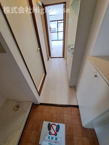 玄関　明るい玄関です