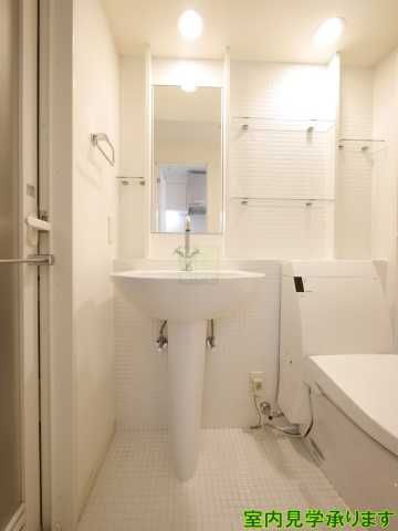 洗面設備　別部屋になります。