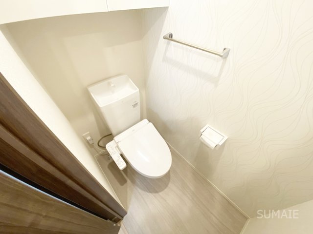 トイレ　洗浄便座付きのトイレです！