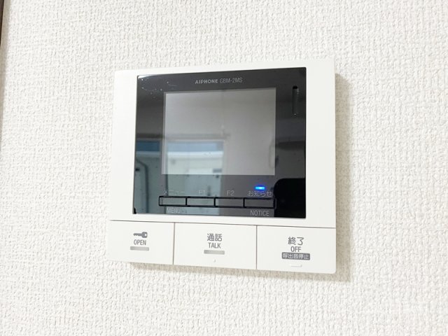 セキュリティ　モニター付きインターホン！