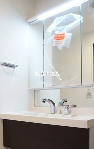 洗面設備　身支度に便利な洗面台♪