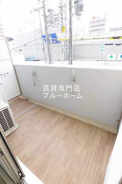 バルコニー　広いバルコニーです！