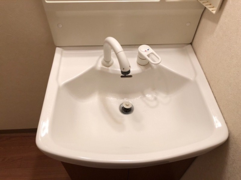 洗面設備　図面と現状に相違がある場合には現状を優先