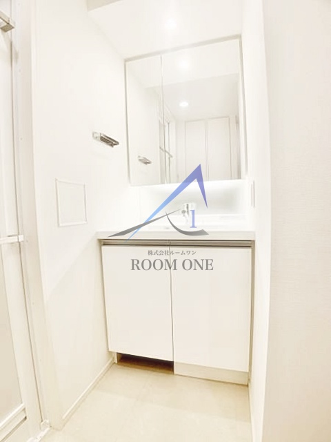 洗面設備　洗面台です。