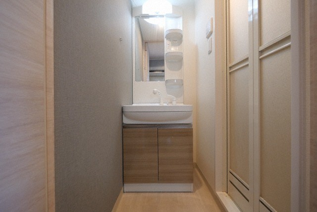 洗面設備　洗面所です