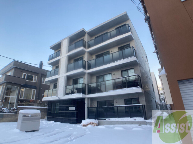 建物外観　東区北三十三条東「ＲＥＳＩＤＥＮＣＥＳＨＩＮＭＥＩ新道東」