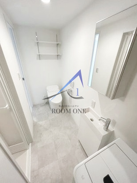 洗面設備　洗面台です。