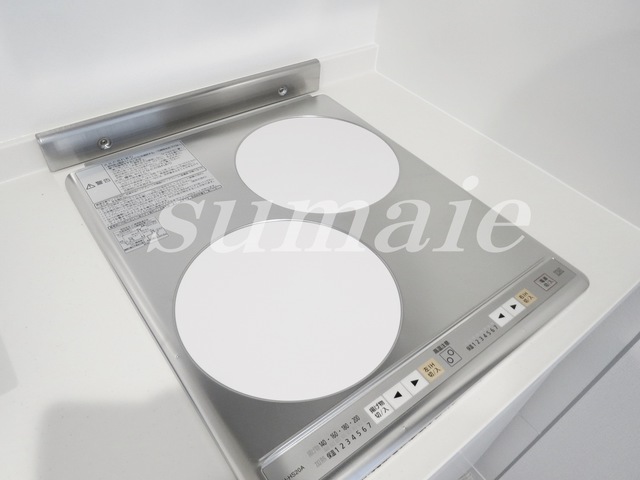 キッチン　２口ＩＨコンロです！
