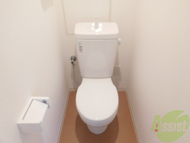 トイレ　快適に使用できる、清潔感にこだわったトイレです。