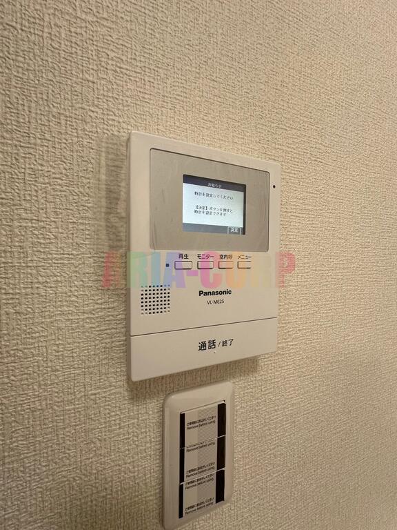 セキュリティ　録画機能付きTVモニターホン付◎