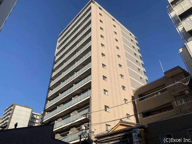 建物外観　ペット飼育可能の分譲賃貸マンションです。