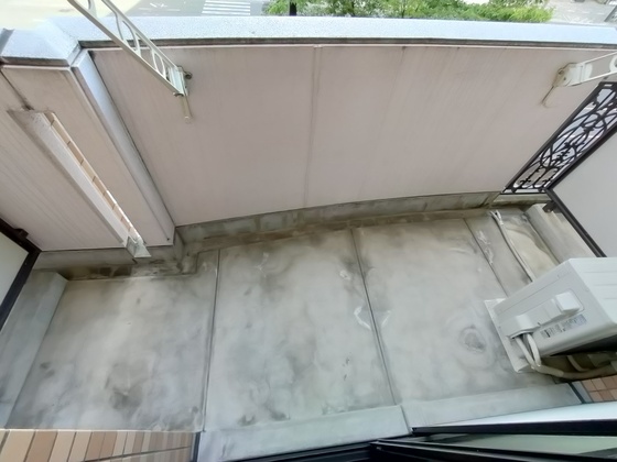 バルコニー　※別部屋の写真です
