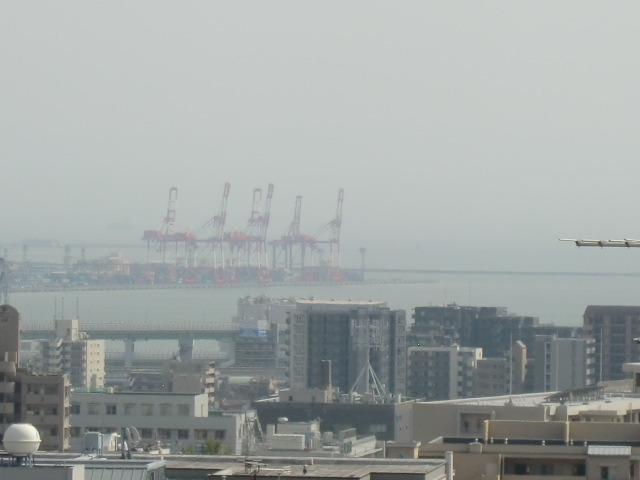眺望　海が見えます！